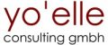 Hier ist das Logo vom Consulting-Unternehmen Yo`elle zu sehen.